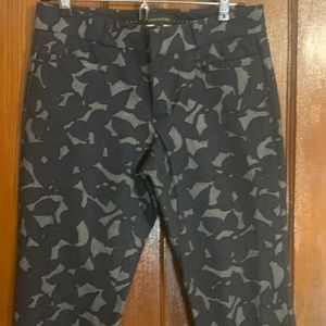 Black and gray banana republic Sloan pants